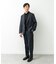 LIFE STYLE TAILOR　リネンライクコンフォータブル1タックパンツ
