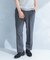 LIFE STYLE TAILOR　リネンライクコンフォータブル1タックパンツ