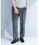 LIFE STYLE TAILOR　リネンライクコンフォータブル1タックパンツ