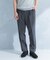 LIFE STYLE TAILOR　リネンライクコンフォータブル1タックパンツ
