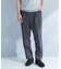 LIFE STYLE TAILOR　リネンライクコンフォータブル1タックパンツ