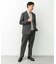 LIFE STYLE TAILOR　リネンライクコンフォータブル1タックパンツ