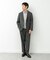 LIFE STYLE TAILOR　リネンライクコンフォータブル1タックパンツ