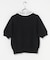 MARILYN MOON　LACE COLOR KNIT CARDIGAN