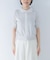 MARILYN MOON　LACE COLOR KNIT CARDIGAN