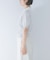 MARILYN MOON　LACE COLOR KNIT CARDIGAN