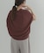『WEB限定』Vネックコクーンニット
