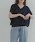 『WEB限定』Vネックコクーンニット