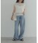 『WEB限定』2WAYクロシェノースリーブニット