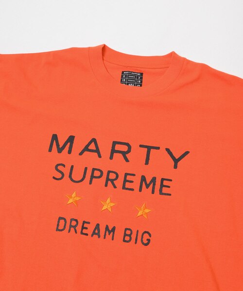 URBAN RESEARCH×MARTY SUPREME×A24 SOLID 3STAR LOGO T-SHIRTS