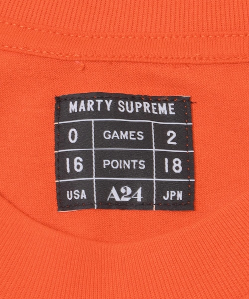 URBAN RESEARCH×MARTY SUPREME×A24 SOLID 3STAR LOGO T-SHIRTS