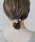 ウッドカラーモチーフヘアポニー