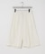 new basic　SILK LINEN HALF PANTS