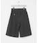 new basic　SILK LINEN HALF PANTS