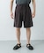 『洗濯可』WASHABLE CUPRO SHORTS