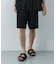 『洗濯可』WASHABLE CUPRO SHORTS