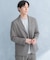 LIFE STYLE TAILOR　シアサッカーストレッチジャケット