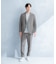 LIFE STYLE TAILOR　シアサッカーストレッチジャケット
