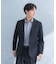 LIFE STYLE TAILOR　シアサッカーストレッチジャケット