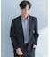 LIFE STYLE TAILOR　シアサッカーストレッチジャケット