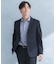 LIFE STYLE TAILOR　シアサッカーストレッチジャケット