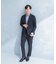 LIFE STYLE TAILOR　シアサッカーストレッチジャケット