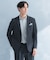 LIFE STYLE TAILOR　シアサッカーストレッチジャケット
