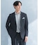 LIFE STYLE TAILOR　シアサッカーストレッチジャケット