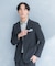 LIFE STYLE TAILOR　シアサッカーストレッチジャケット