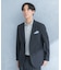 LIFE STYLE TAILOR　シアサッカーストレッチジャケット