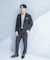 LIFE STYLE TAILOR　シアサッカーストレッチジャケット