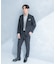 LIFE STYLE TAILOR　シアサッカーストレッチジャケット