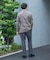 LIFE STYLE TAILOR　ライトメッシュイージージャケット