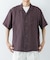 『別注』BROOKS BROTHERS×URBAN RESEARCH　LINEN CAMP SHIRTS SHORT-SLEEVE