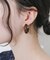 ウッドフープピアス