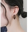 ウッドフープピアス