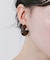 ウッドフープピアス