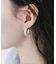 ダルメシアンニュアンスフープピアス