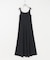 new basic　WASHABLE WOOL SQUARE ONE-PIECE