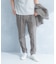 LIFE STYLE TAILOR　シアサッカーストレッチパンツ