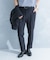 LIFE STYLE TAILOR　シアサッカーストレッチパンツ