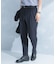 LIFE STYLE TAILOR　シアサッカーストレッチパンツ