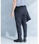 LIFE STYLE TAILOR　シアサッカーストレッチパンツ