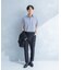 LIFE STYLE TAILOR　シアサッカーストレッチパンツ