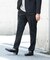 LIFE STYLE TAILOR　シアサッカーストレッチパンツ