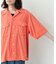 ARMY TWILL　PILE OPEN COLLAR SHIRTS