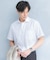 LIFE STYLE TAILOR　セミワイド半袖シャツ