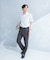 LIFE STYLE TAILOR　セミワイド半袖シャツ