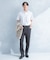 LIFE STYLE TAILOR　セミワイド半袖シャツ