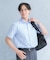 LIFE STYLE TAILOR　セミワイド半袖シャツ